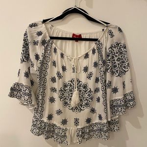 Bohemian Patterned Blouse
